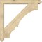 Ekena Millwork Balboa Arts and Crafts Rough Sawn Bracket w/ Offset Brace, Douglas Fir, 6"W x 44"D x 44"H BKT0604X44X44BOA03RDF - alternate 4